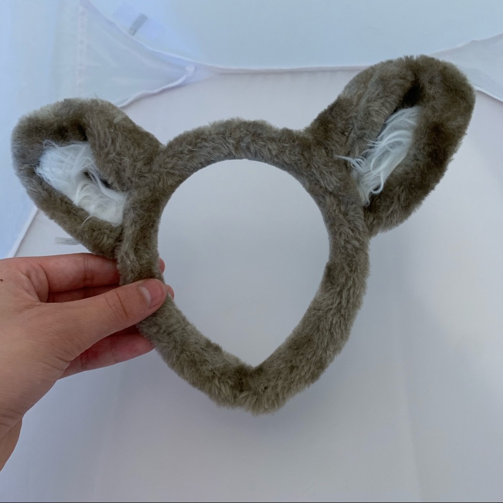 pack of 3 headbands (wolf, cat, bunny)